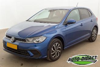 krockskadad bil auto Volkswagen Polo 1.0 TSI 9390 km NAP Digi Dash Camera Clima Life Edition 2025/5