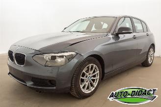 damaged passenger cars BMW 1-serie 116d Navi Airco Efficient Dynamics Edition 2013/8