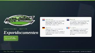 krockskadad bil auto Audi  export / douane / tenaamstelling tarief 2026/1