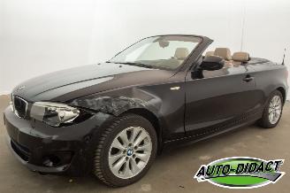 skadebil auto BMW 1-serie 118d Cabrio Clima Leder 2011/8