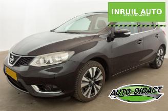 uszkodzony samochody osobowe Nissan Pulsar 1.2 DIG-T Automaat Navi Camera N-Connecta 2016/9