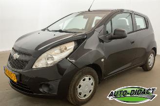 krockskadad bil auto Chevrolet Spark 1.0 16V LS BiFuel Airco Benzine + LPG 2012/6