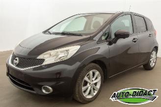 krockskadad bil auto Nissan Note 1.5 Acenta Clima Navi Camera 2015/2