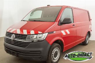 krockskadad bil bedrijf Volkswagen Transporter 2.0 TDI 4Motion Sperdifferentieel Navi Camera 2021/4