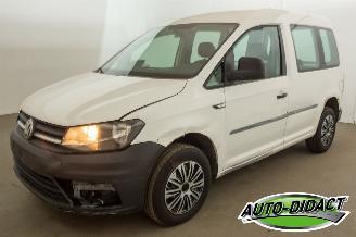 krockskadad bil bedrijf Volkswagen Caddy 2.0 TDI Automaat Airco L1H1 2018/6