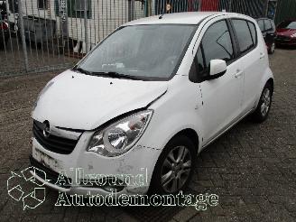 Coche siniestrado Opel Agila Agila (B) MPV 1.0 12V (K10B(Euro 4; Euro 5)) [50kW]  (07-2011/07-2014)= 2012