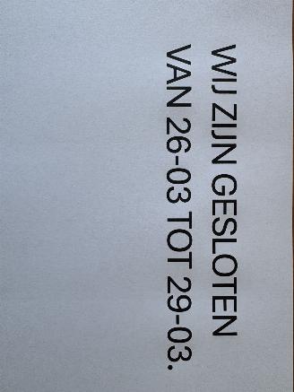 Audi  Gesloten van 26-03 tot 29-03 picture 2