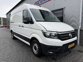 krockskadad bil bedrijf Volkswagen Crafter 35 2.0 TDI L3H3 EL Highline EURO VI RWD 2022/12
