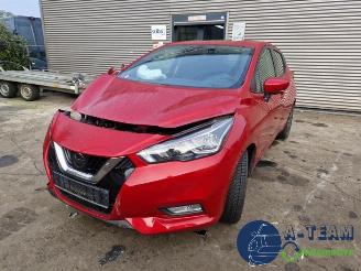 Démontage voiture Nissan Micra Micra (K14), Hatchback, 2016 / 2025 0.9 IG-T 12V 2018/7