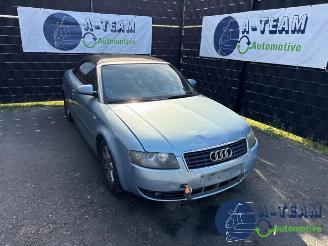 Vrakbiler auto Audi A4 A4 Cabriolet (B6), Cabrio, 2002 / 2005 1.8 T 20V 2004/7