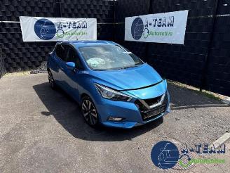 demontáž osobní automobily Nissan Micra Micra (K14), Hatchback, 2016 / 2025 0.9 IG-T 12V 2017/5