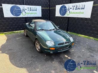 krockskadad bil auto MG F MGF, Cabrio, 1995 / 2002 1.8i VVC 16V 1996/4