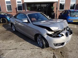 Uttjänta bilar auto BMW 2-serie 2 serie (F23), Cabrio, 2014 / 2021 218i 1.5 TwinPower Turbo 12V 2017/5