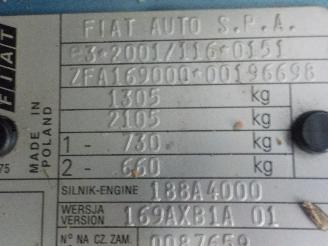 Fiat Panda Panda (169) Hatchback 1.2 Fire (188.A.4000) [44kW]  (09-2003/12-2009) picture 5