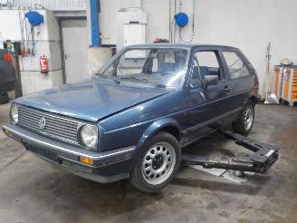 Auto da rottamare Volkswagen Golf Golf II (19E) Hatchback 1.6 C,CL,GL (ABN) [55kW]  (08-1983/07-1992) 1986