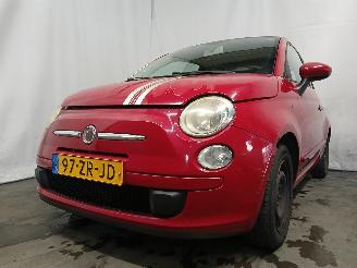krockskadad bil auto Fiat 500 500 (312) Hatchback 1.2 69 (169.A.4000(Euro 5)) [51kW]  (07-2007/...) 2008/4