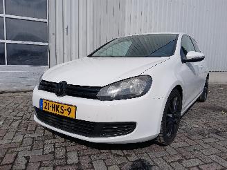krockskadad bil auto Volkswagen Golf Golf VI (5K1) Hatchback 1.4 TSI 122 16V (CAXA(Euro 5)) [90kW]  (10-200=
8/11-2012) 2009/9