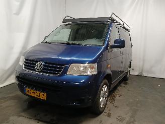 uszkodzony samochody osobowe Volkswagen Transporter Transporter T5 Van 2.5 TDi (BNZ) [96kW]  (04-2003/11-2009) 2007/4