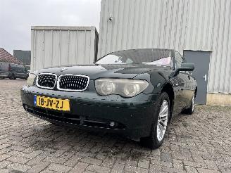 Voiture accidenté BMW 7-serie 7 serie (E65/E66/E67) Sedan 745i,Li 4.4 V8 32V (N62-B44A) [245kW]  (07=
-2001/03-2005) 2002/9