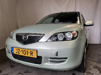 Voiture accidenté Mazda 2 2 (NB/NC/ND/NE) Hatchback 1.4 16V (FXJA) [58kW]  (04-2003/06-2007) 2007/6