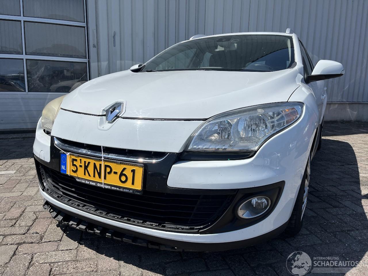 Renault Mégane Megane III Grandtour (KZ) Combi 5-drs 1.5 dCi 110 (K9K-837(K9K-N8)) [8=
1kW]  (02-2009/04-2016)