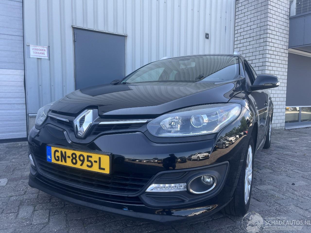 Renault Mégane Megane III Grandtour (KZ) Combi 5-drs 1.2 16V TCE 115 (H5F-400(H5F-A4)=
) [85kW]  (03-2012/02-2016)