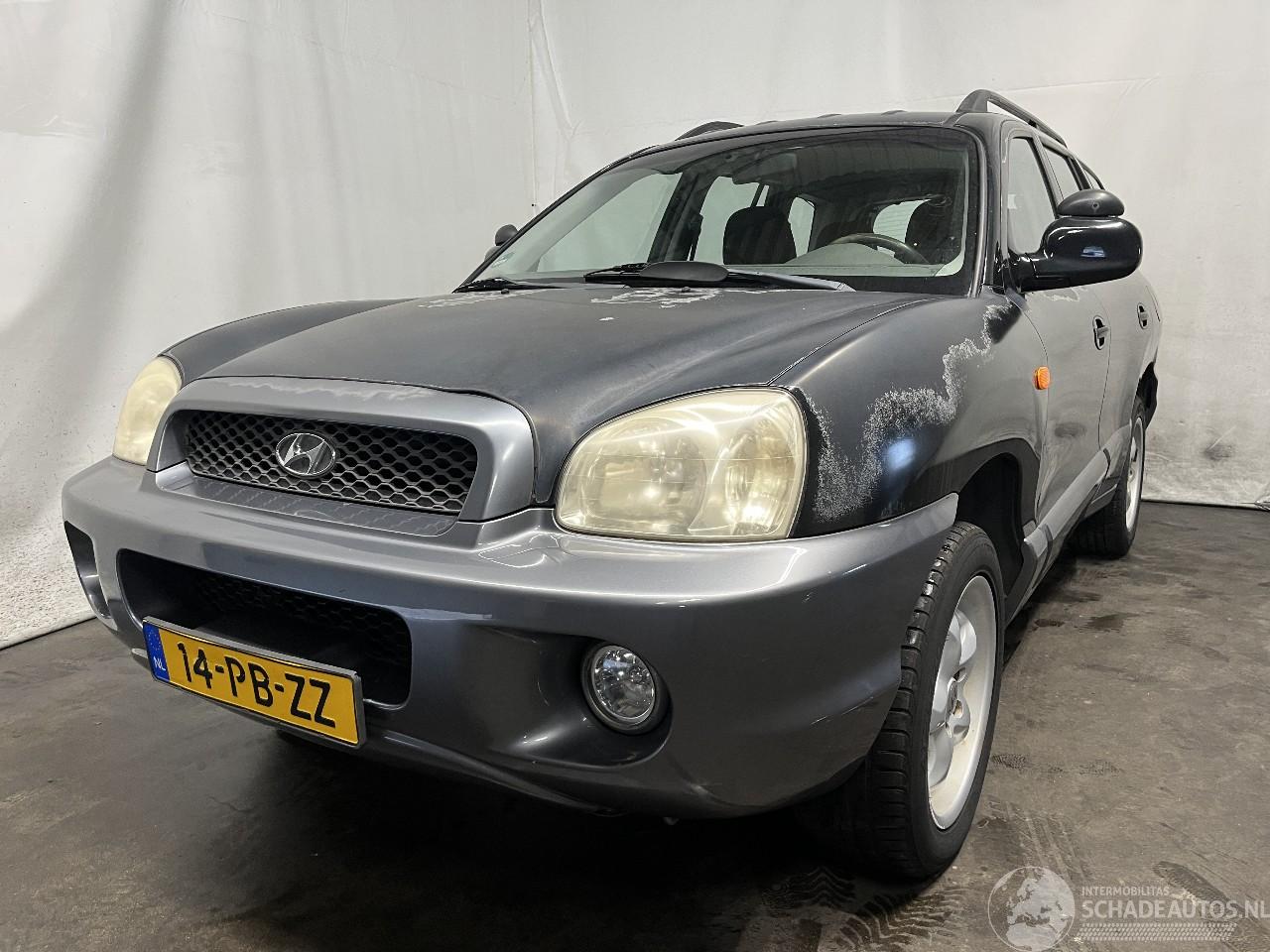 Hyundai Santa Fe Santa Fe I SUV 2.0 16V 4x2 (G4JP) [99kW]  (08-2001/02-2006)