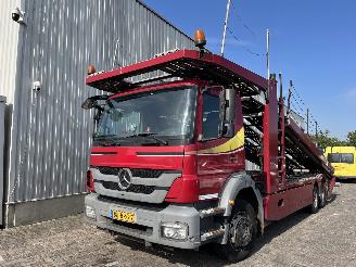 skadebil vrachtwagen Mercedes Axor Autotransport 5 Lader Met Lier 2011/10