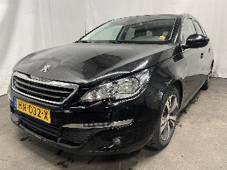 krockskadad bil auto Peugeot 308 308 SW (L4/L9/LC/LJ/LR) Combi 5-drs 1.6 BlueHDi 120 (DV6FC(BHZ)) [88kW=
]  (03-2014/12-2021) 2015/12