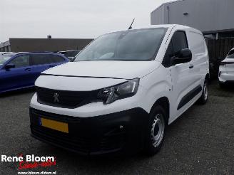 damaged commercial vehicles Peugeot Partner 1.5 BlueHDI Premium Airco 2022/5