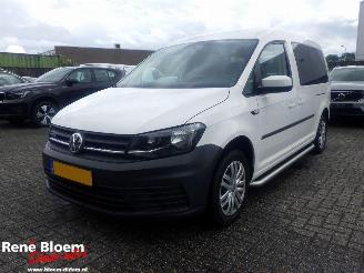 Voiture accidenté Volkswagen Caddy Maxi 1.4 TGI 5 pers. 110pk 2018/4
