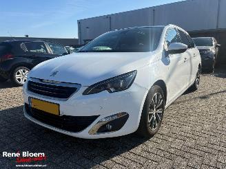 uszkodzony samochody osobowe Peugeot 308 1.2 Puretech Premium Aut 131pk 2016/7