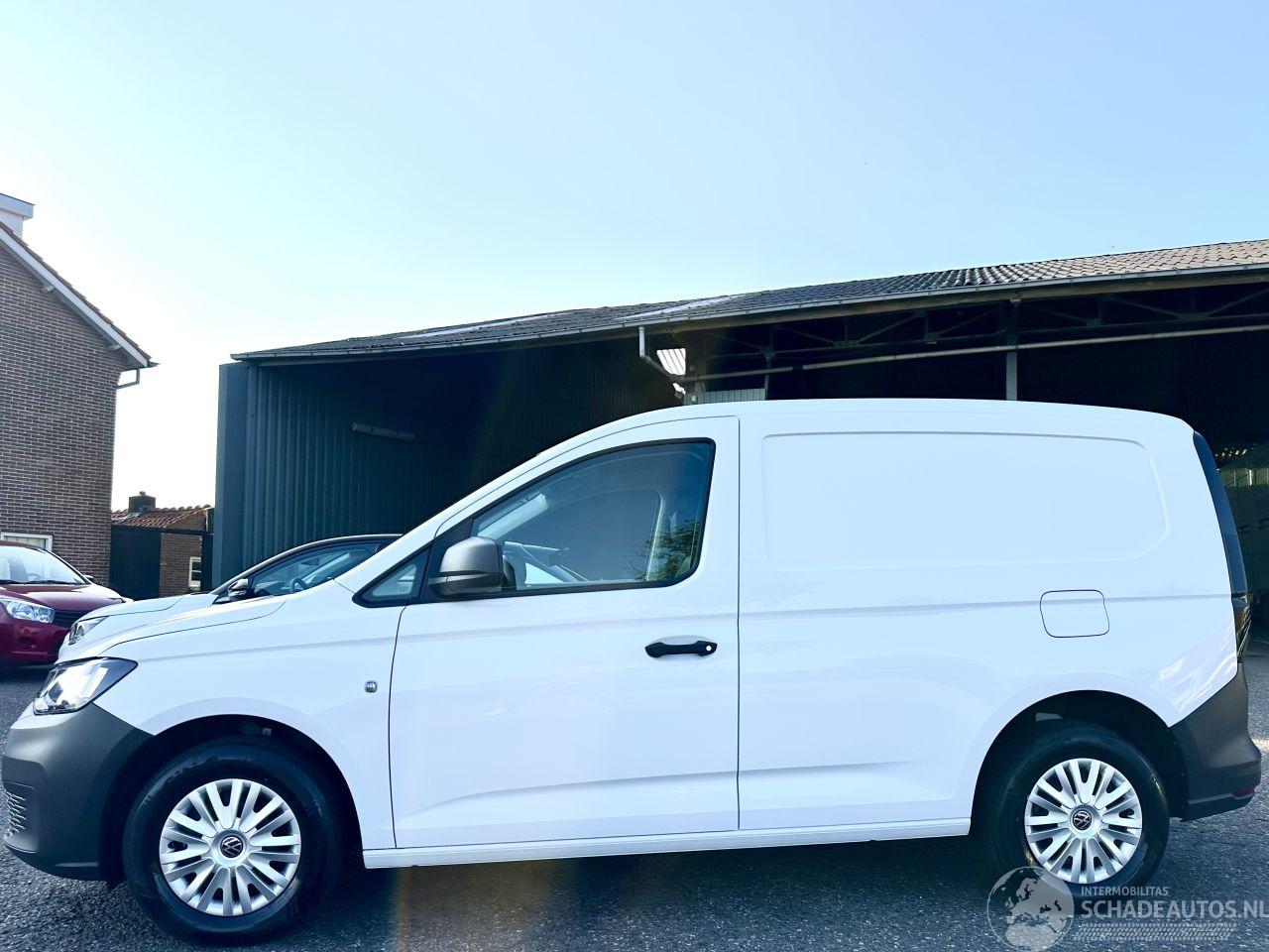 Volkswagen Caddy 2.0 TDI 6-bak Comf - 7189km nap 2023 - leer - navi - clima - cruise - pdc - trekh - schuif + klapdeuren