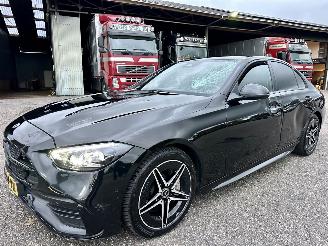 Mercedes C-klasse 200 Launch Ed.AMG 218pk 9-traps aut + f1 - nap - navi - cam - front + line + side + park assist picture 2