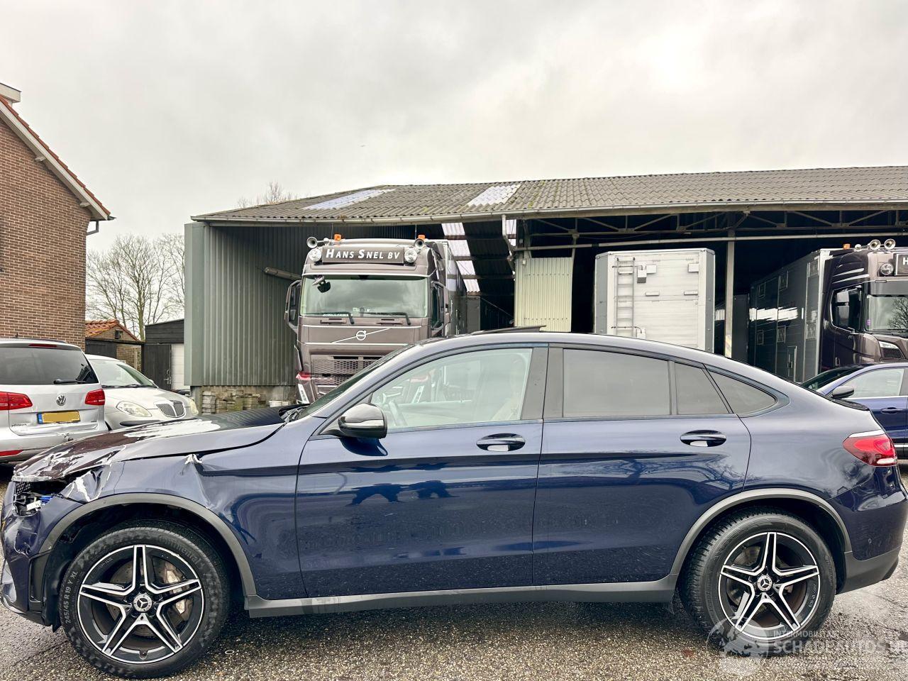 Mercedes GLC 200 AMG 208pk aut + f1 - nap - schuifdak - virtual - cognac leer - 19 inch - camera - elektr klep - full led