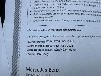 Mercedes A-klasse 180 136pk aut Bus.Sol. Luxury - nap - widescreen - leer - sfeerverl - front + line assist - camera - navi picture 44