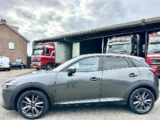 skadebil auto Mazda CX-3 2.0 SkyActiv-G aut GT-M line - 60dkm - head up - navi - camera - leer - stoelver - keyless - line + side assist 2018/1