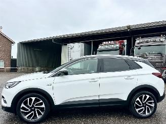 Vaurioauto  passenger cars Opel Grandland X 1.2 Turbo 131pk aut Innovation - 360cam - keyless - nav - line + side assist - stoelkoeling - stuurverw - stoelverw v+a 2018/7