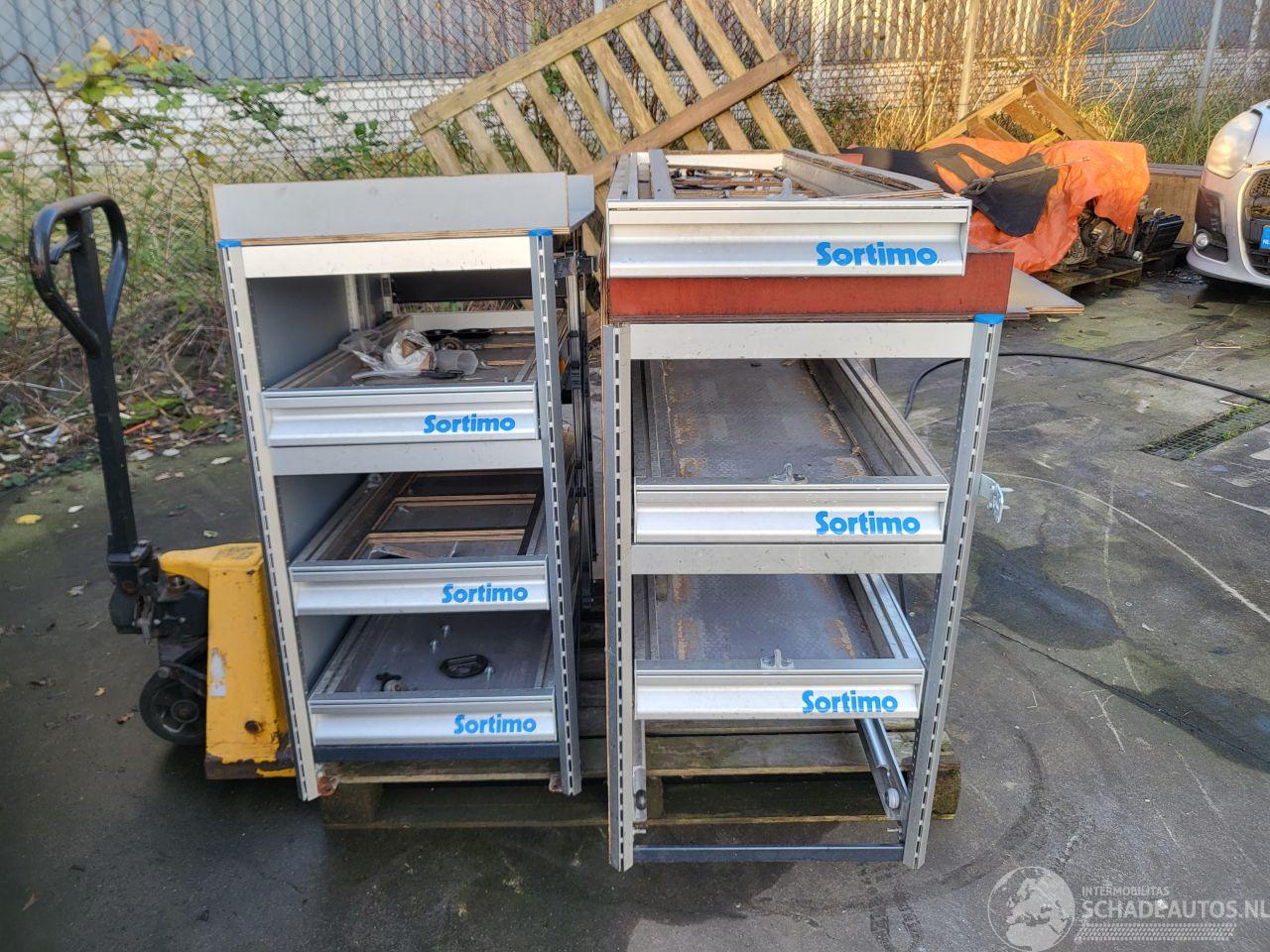 X-SERIE  sortimo laden kasten EN DIV ANDERE voor in een bedrijfswagen BUS/COMBO
