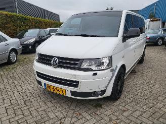 skadebil bedrijf Volkswagen Transporter 2.0 TDI 103 kw AUTOMAAT LONG DC Comfortline .leer,clima,2 schuifd, 1E EIGENAAR 2013/7