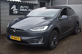 Vaurioauto  passenger cars Tesla Model X 100D 7 Personen 417Pk *Navi/Clima/Camera/Stoelverwarming 2018/9