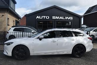 Coche accidentado Mazda 6 2.2D Skyactiv-D 150Pk  Skylease GT *Navi/Clima/Leder/Stoelverwarming 2015/9