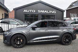 Coche accidentado Audi E-tron 95Kwh 55 Quattro S Edition 408Pk 90%Soh *Navi/Clima/Camera/Stoelverwarming 2021/12