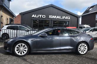 skadebil auto Tesla Model S 100D 417Pk 83% SOH *Navi/Clima/Camera/Leder/Stoelverwarming/Panorama 2018/10