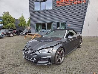 skadebil auto Audi A5 140kw 2.0 Ltr / CABRIO S-LINE 2018/5