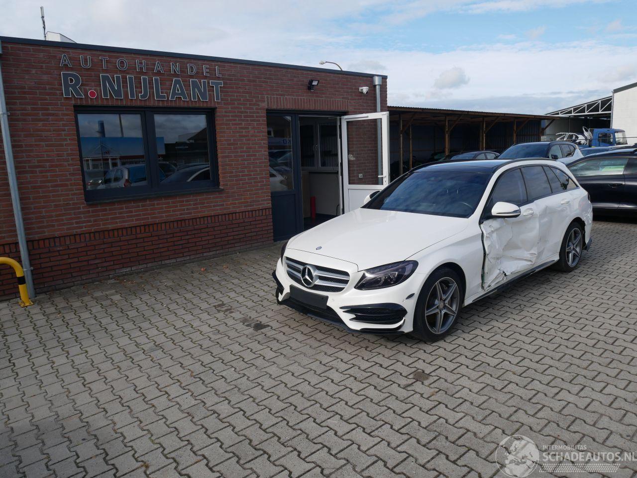 Mercedes C-klasse C 300 T AMG PANORAMADAK LEER LED BURMESTER