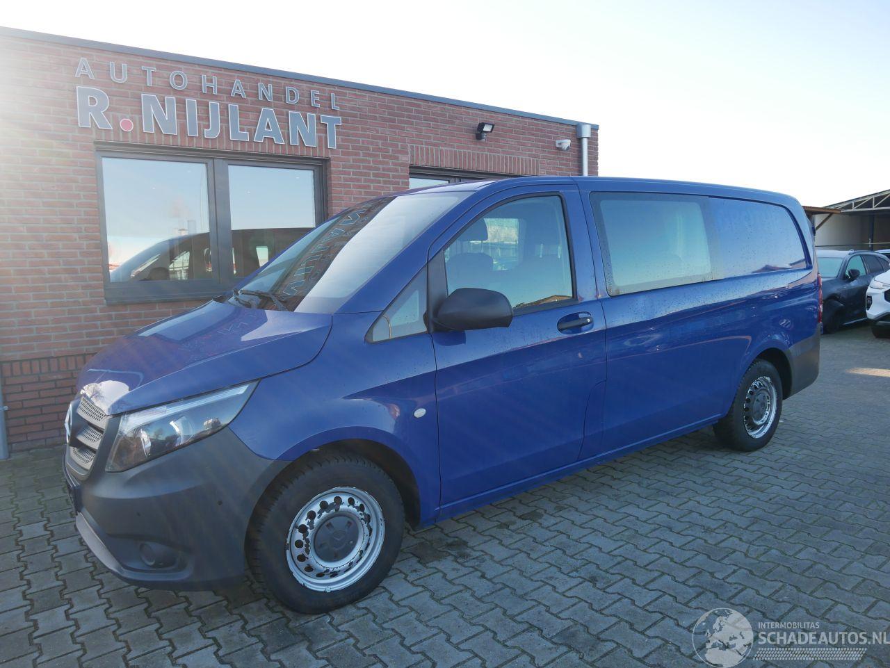 Mercedes Vito MIXTO DUBBELCABINE LANG TREKHAAK