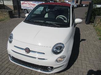 Damaged car Fiat 500C Cabrio 1.0 MildHybrid Lounge Climat Navi Pdc CruiseControl..... 2021/2
