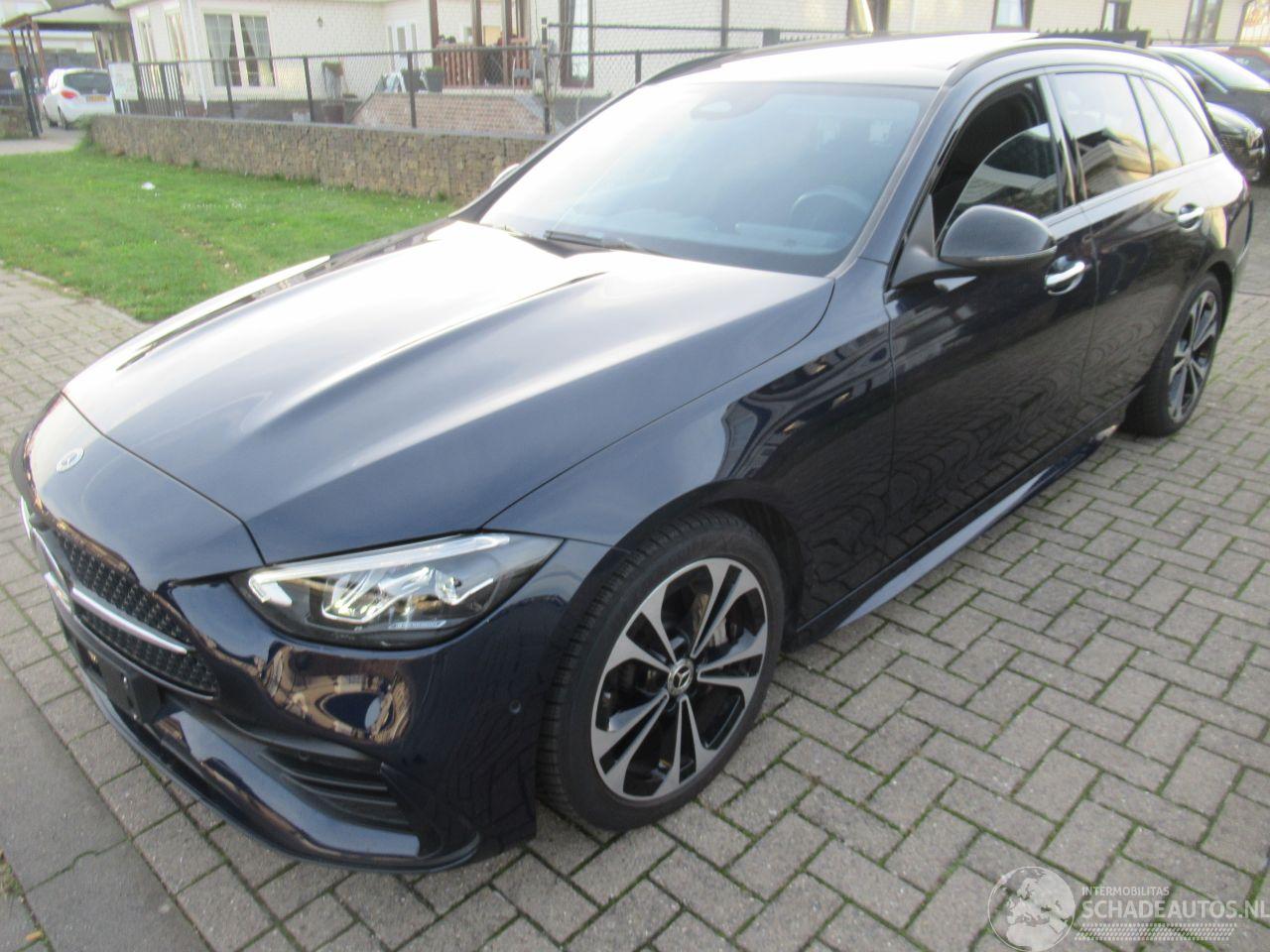 Mercedes C-klasse C300 T Aut. MildHybrid  AMG-LINE NightPack HalfLeer Pano Navi Camera Memory-Stoel StoelVerwarming.....