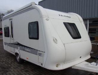 krockskadad bil caravan Hobby  GERESERVEERD   460 UFE Mover Omnistor 2011/4